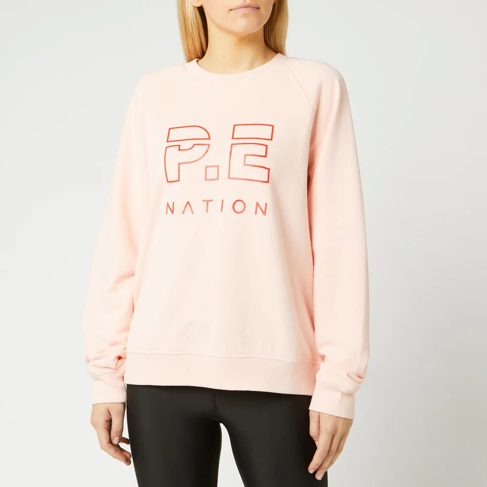 P.E Nation Women's Shuffle Sweatshirt - Pink Image 1
