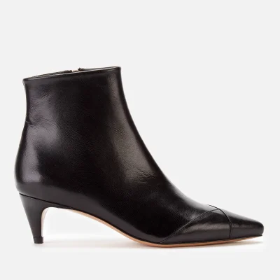 Isabel Marant Women's Durfee Low Heel Ankle Boots - Black
