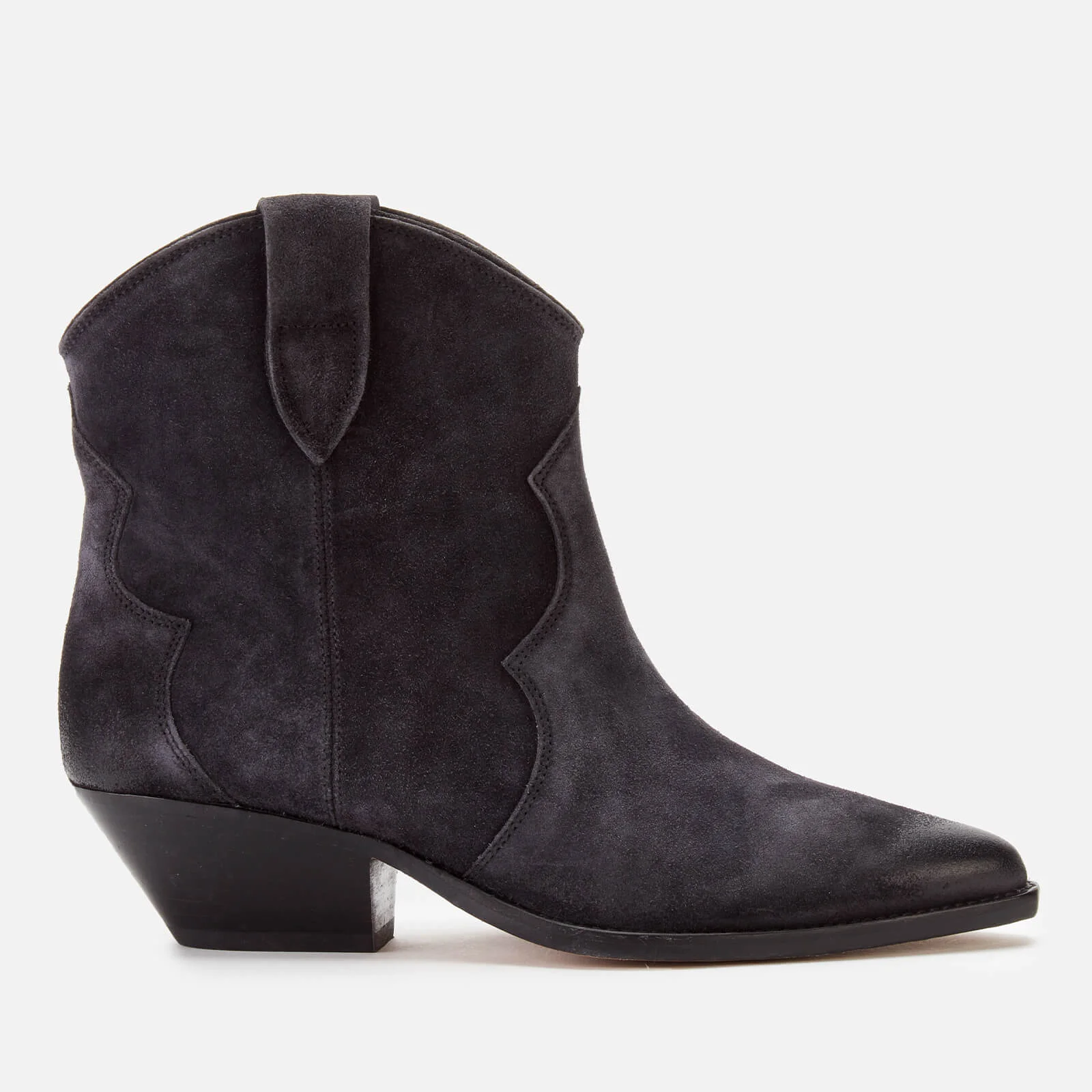 Isabel Marant Women's Dewina Low Heel Ankle Boots - Faded Black Image 1