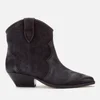 Isabel Marant Women's Dewina Low Heel Ankle Boots - Faded Black - Image 1