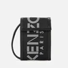 KENZO Phone Holder On Strap - Black - Image 1