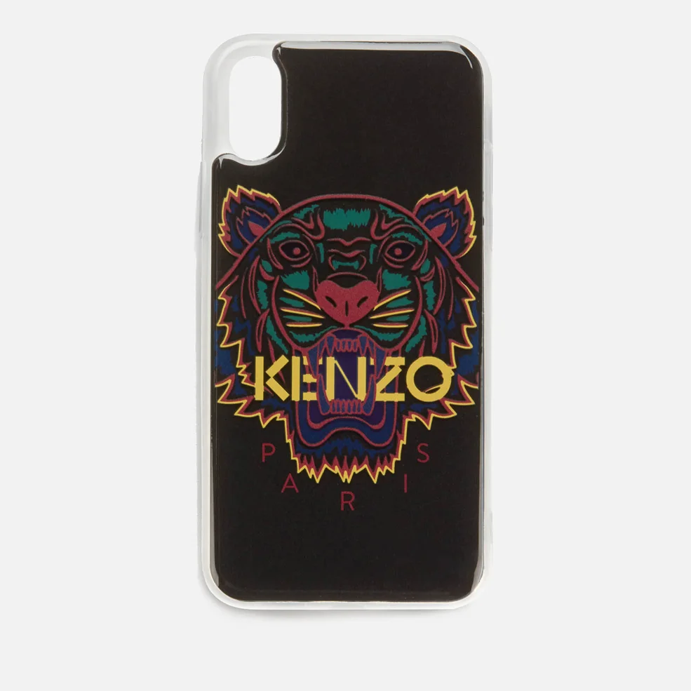 KENZO iPhone XS Case - Black/Purple Image 1