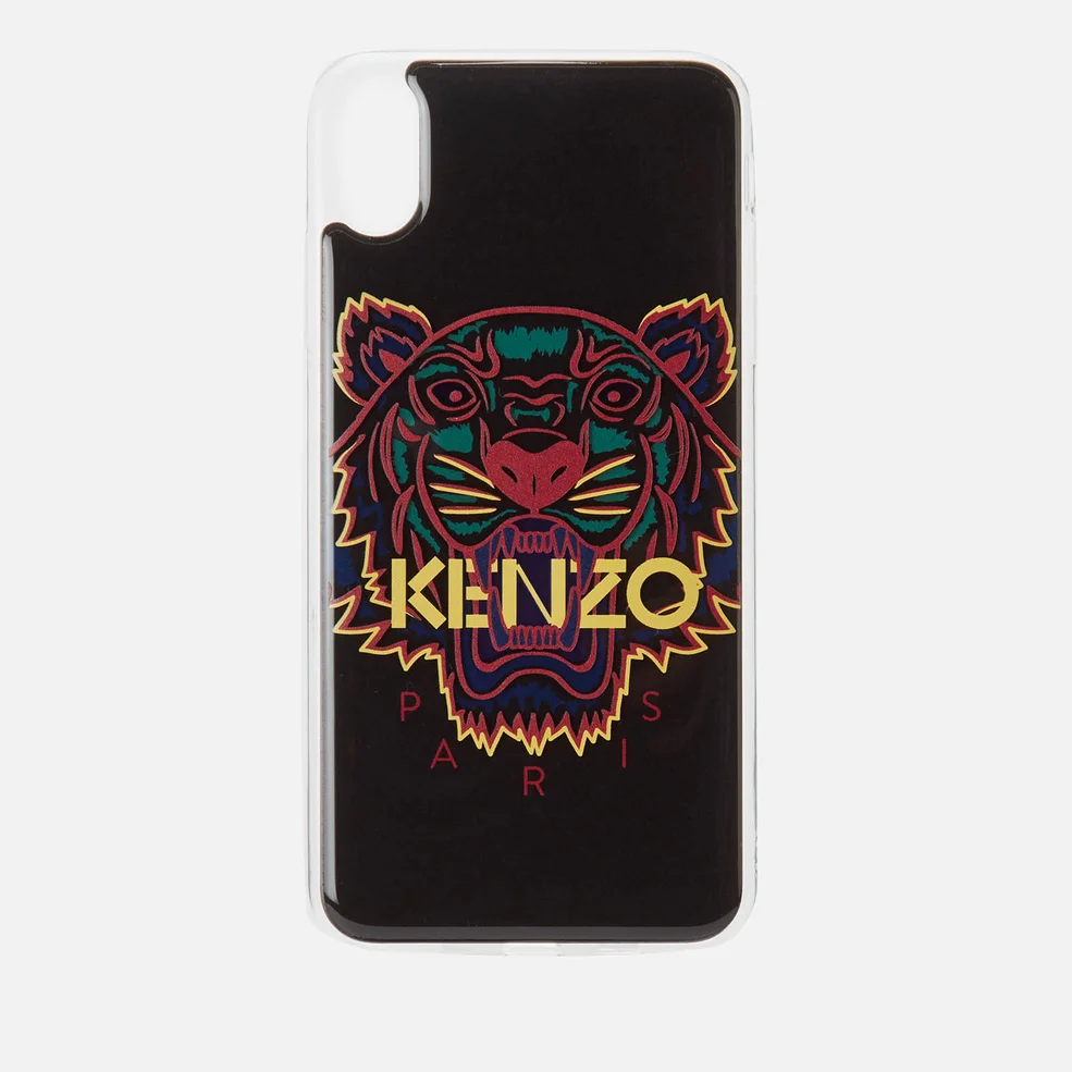 KENZO iPhone X Max Case - Black/Purple Image 1