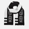 KENZO Sport Logo Scarf - Black - Image 1