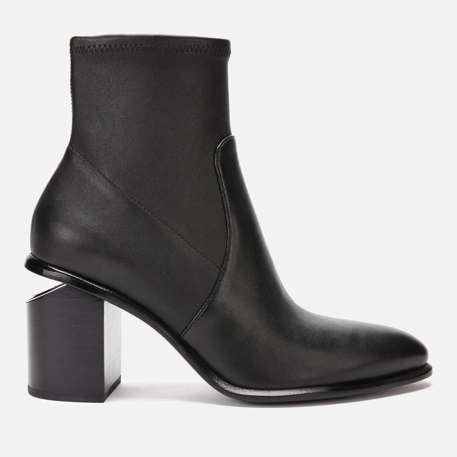 Alexander Wang Women's Anna Stretch Heeled Ankle Boots - Black Image 1