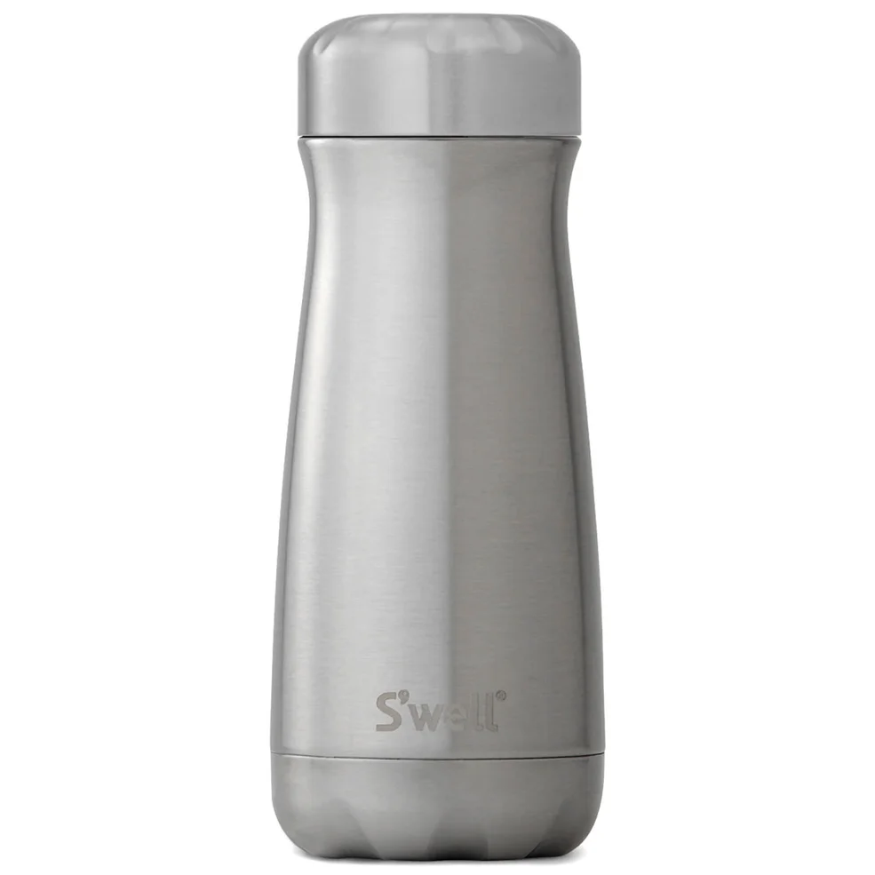 S'well Silver Lining Traveller Water Bottle - 470ml Image 1
