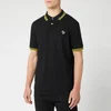 PS Paul Smith Men's Double Tipped Zebra Polo Shirt - Black - Image 1