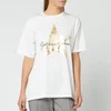 Golden Goose Women's Hoshi T-Shirt - White/Golden Star - Image 1