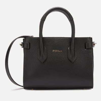 Furla Women's Pin Mini Tote Bag - Onyx
