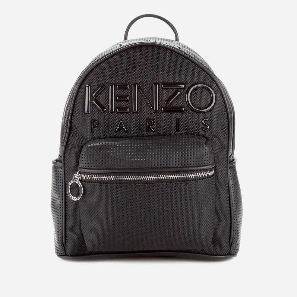 KENZO Women's Neoprene Logo Backpack - Black Image 1