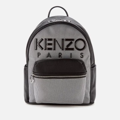 KENZO Women's Neoprene Logo Backpack - Silver