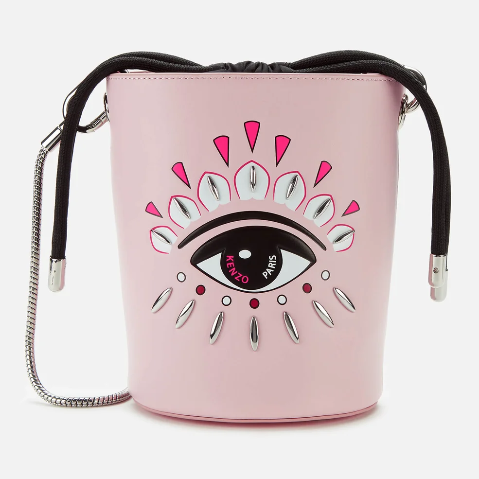 KENZO Women's Eye Mini Bucket Bag - Pink Image 1