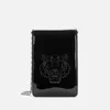 KENZO Women's Patent Tiger Cross Body Bag - Black - Image 1