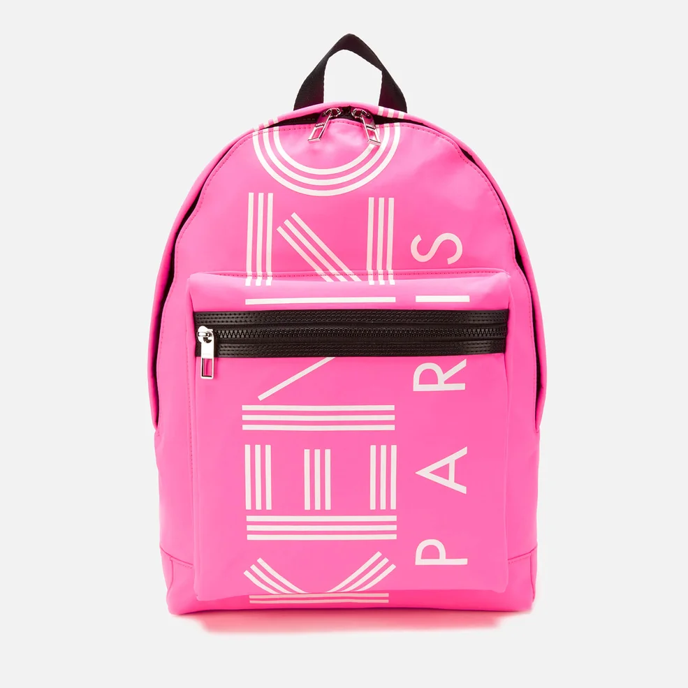 KENZO Women's Nylon Paris Backpack - Pink Image 1