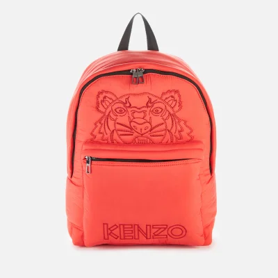 KENZO Women's Quilted Tiger Backpack - Red