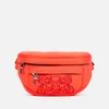 KENZO Women's Quilted Tiger Bumbag - Red - Image 1