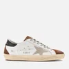 Golden Goose Men's Superstar Leather Trainers - White Mud Suede/Ice Star - Image 1