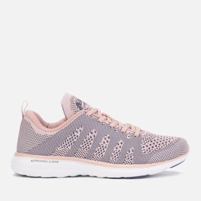 Athletic Propulsion Labs Women's Techloom Pro Trainers - Peach Puree/Grisaille/White