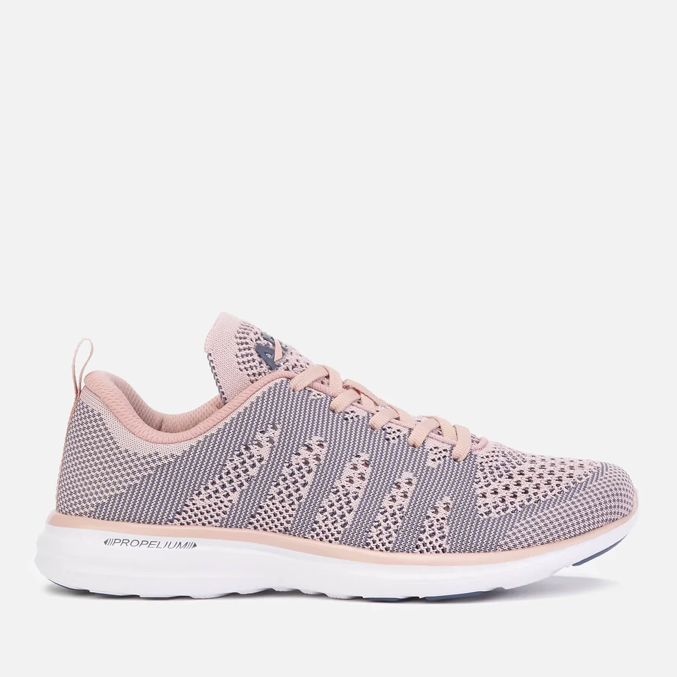 Athletic Propulsion Labs Women's Techloom Pro Trainers - Peach Puree/Grisaille/White Image 1