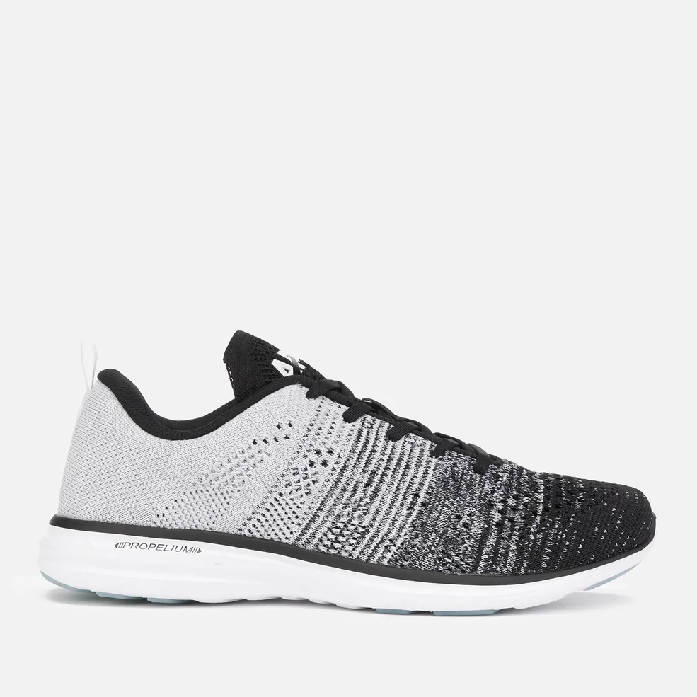 Athletic Propulsion Labs Men's Techloom Pro Trainers - Black/Heather Grey/White Image 1