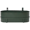 Ferm Living Bau Balcony Pot - Dark Green - Image 1