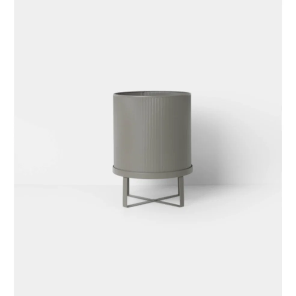 Ferm Living Bau Pot - Large - Warm Grey Image 1