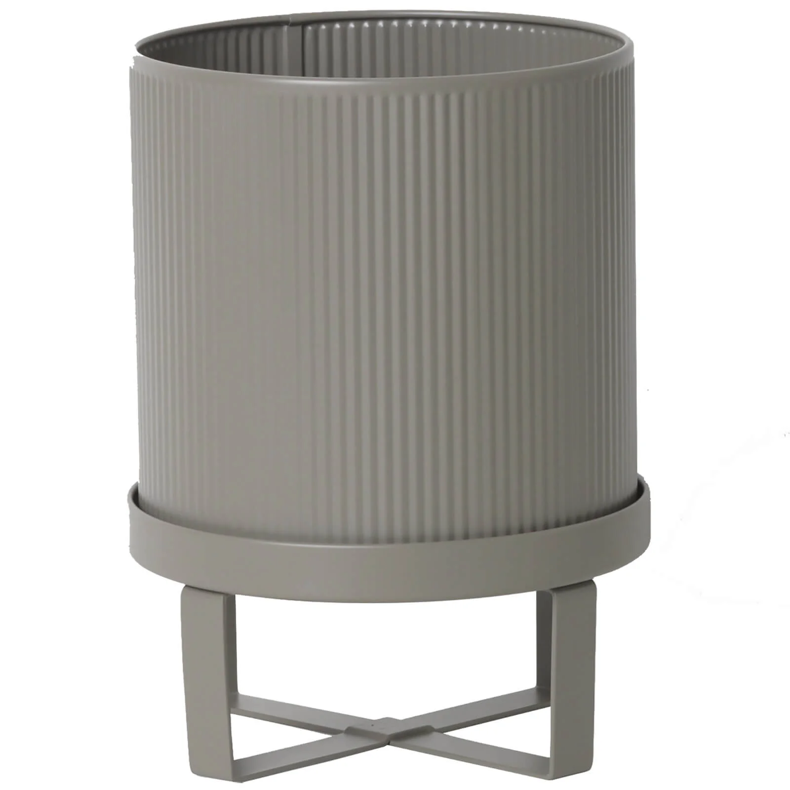 Ferm Living Bau Pot - Small - Warm Grey Image 1
