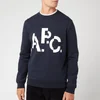 A.P.C. Men's Decale Sweatshirt - Dark Navy - Image 1