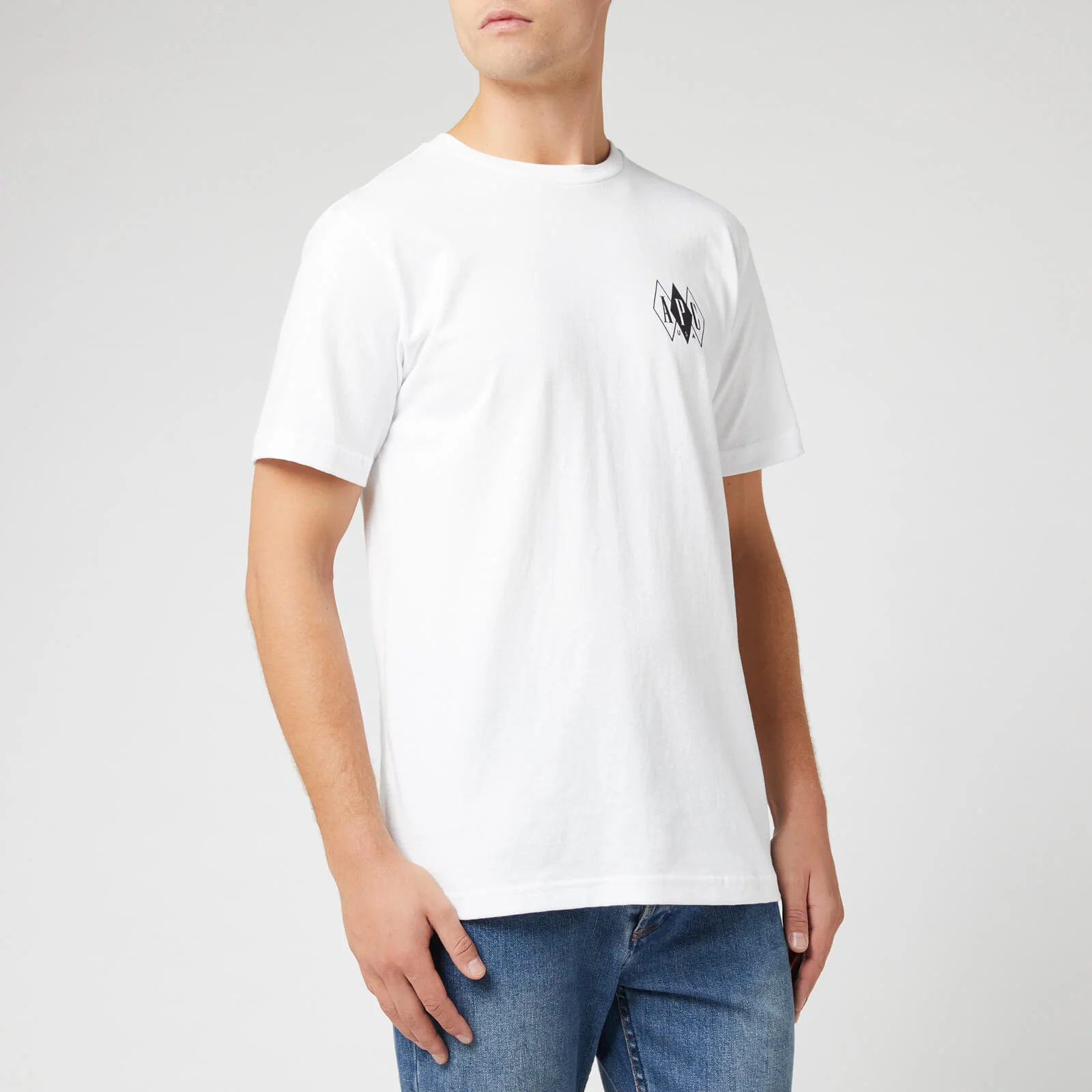 A.P.C. Men's Abram T-Shirt - Blanc Image 1