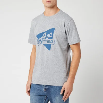 A.P.C. Men's Nicky T-Shirt - Gris Clair