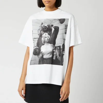 Christopher Kane Women's Marilyn Bear T-Shirt - White