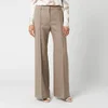 See By Chloé Women's Flare Trousers - Cinder Beige - Image 1