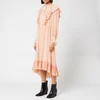 See By Chloé Women's Frill Detail Midi Dress - Smokey Pink - Image 1