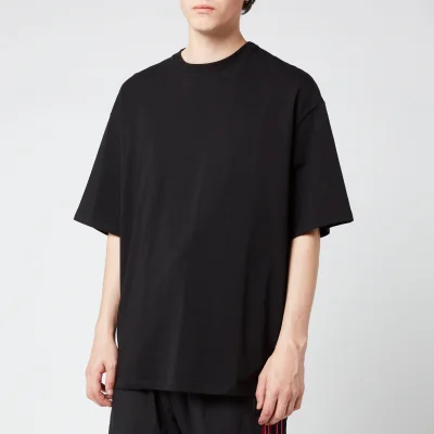 Lanvin Men's Oversized Barre Logo T-Shirt - Black