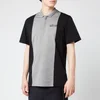 Lanvin Men's Polo Shirt - Grey/Black - Image 1