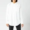 Alexander Wang Women's Button Down with Shoulder Zippers - White - Image 1