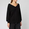 Alexander Wang Women's Oversized Long Sleeve Pullover - Black - Image 1