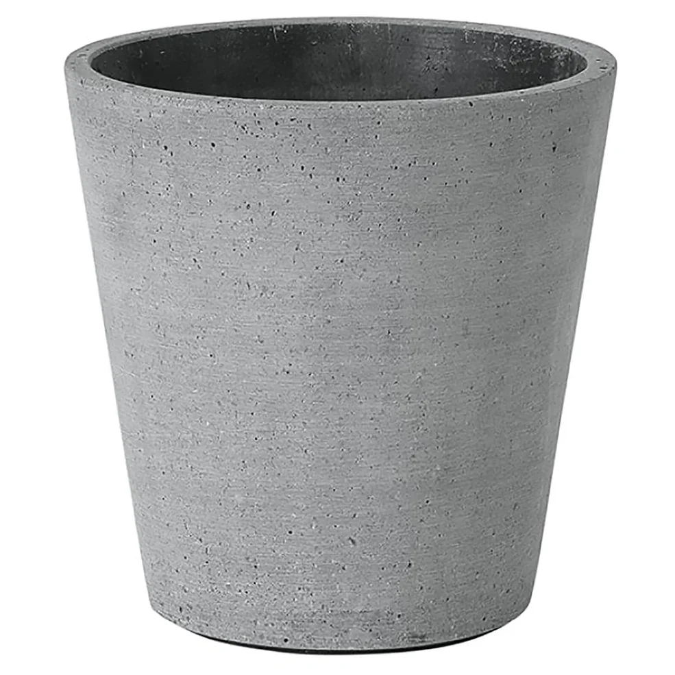 Blomus Coluna Flower Pot - Dark Grey 14.5cm x 14cm Image 1