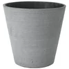 Blomus Coluna Flower Pot - Dark Grey 24cm x 26cm - Image 1