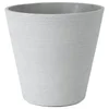 Blomus Coluna Flower Pot - Grey 24cm x 26cm - Image 1