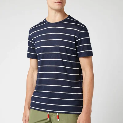 Orlebar Brown Men's Sammy Sunset Stripe T-Shirt - Navy/Cloud