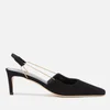 BY FAR Women's Gabriella Suede Sling Back Court Shoes - Black - Image 1