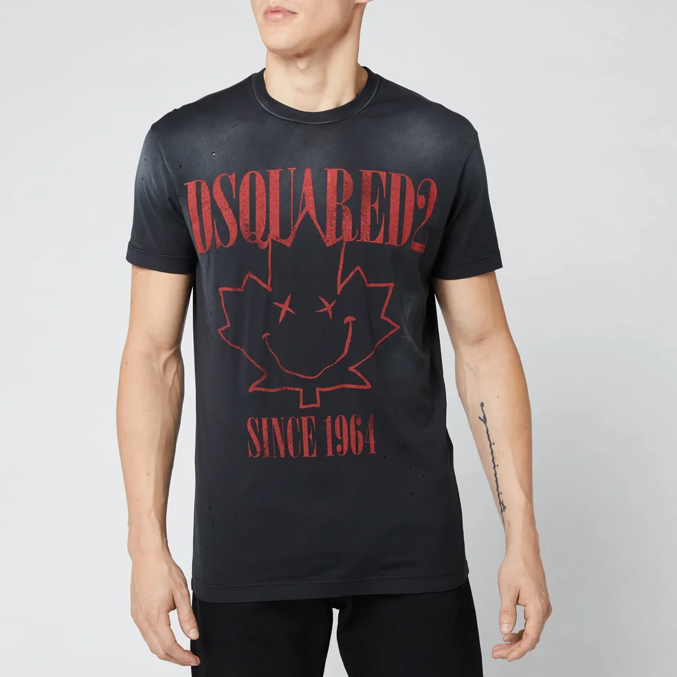 Dsquared2 Men's Since 1964 Cool Fit T-Shirt - Black Image 1