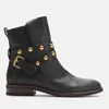 See By Chloé Women's Leather Flat Boots - Nero - Image 1