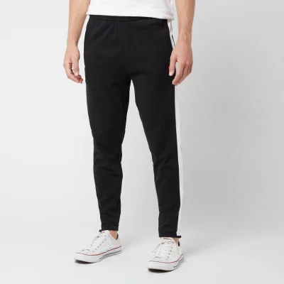 Polo Ralph Lauren Men's Double Knit Tech Stripe Sweatpants - Black/White