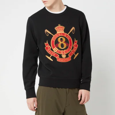 Polo Ralph Lauren Men's Embroidered Crest Sweatshirt - Polo Black