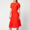 Diane von Furstenberg Women's Addilyn Shirt Dress - Red - Image 1
