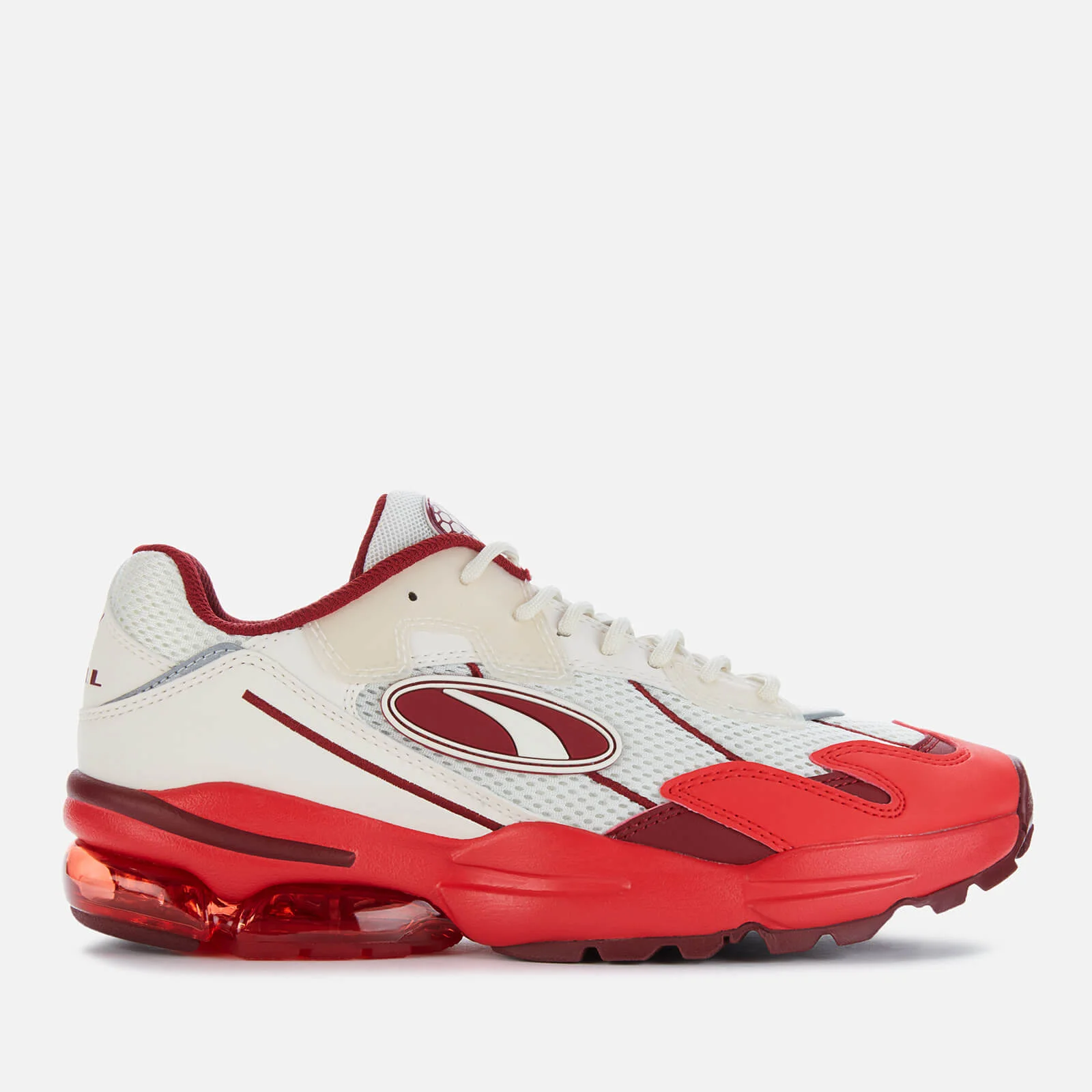Puma Men's Cell Ultra Medical Trainers - Whisper White/High Risk Red Image 1