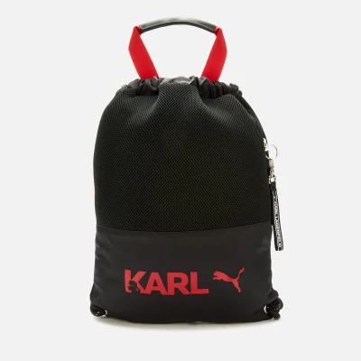 Puma X Karl Lagerfeld Women's Backpack Tote Bag - Puma Black