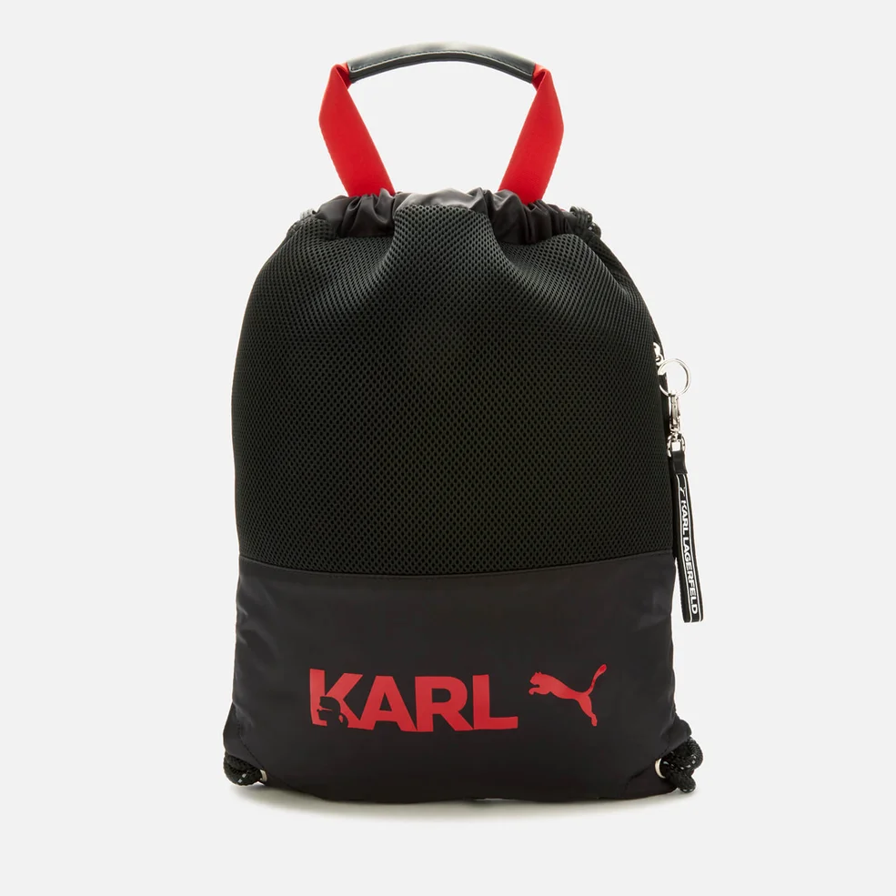 Puma X Karl Lagerfeld Women's Backpack Tote Bag - Puma Black Image 1